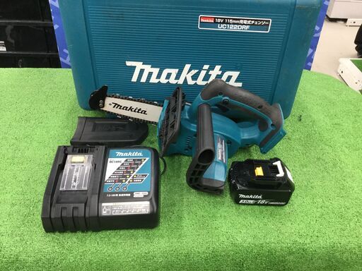 【エコツール知立店】Makita/ﾏｷﾀ18v充電式ﾁｪﾝｿｰUC122DRF【愛知県/名古屋市/知立市/安城市/岡崎市/工具】【ITZ6Z0V54NHG】★ 出張買取 も好評受付中！
