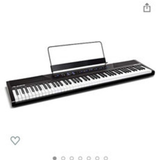 【新品】【値下げ】Alesis 電子ピアノ 88鍵盤 フルサイズ...