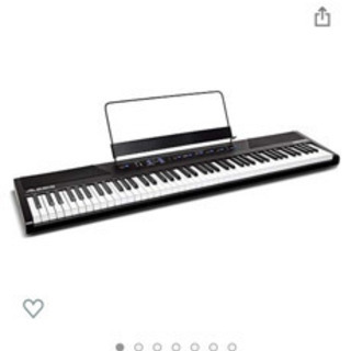 【新品】【値下げ】Alesis 電子ピアノ 88鍵盤 フルサイズ・セミウェイト鍵盤 初心者向け