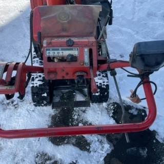 リメイク　ジージャン　燕子花　尾形光琳　レディース　メンズ 中古】除雪機 ヤンマー YSR60X 6馬力 セル 札幌 直接引取限定