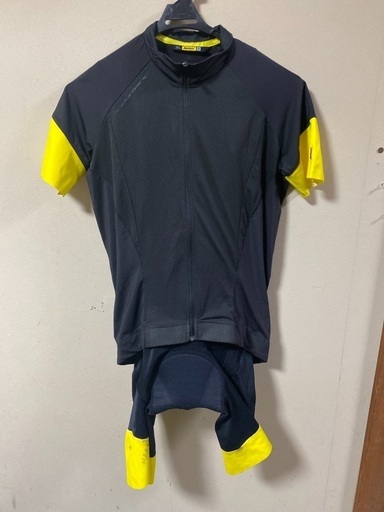 美品 定価25000円 マビック プロ サイクルジャージ ウェア 上下 サイズM ロードバイク
