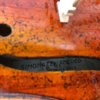 SIMONAZZI AMEDEO バイオリン イタリア製 1942年 動画有り