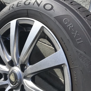 ブリジストンレグノ 205/60R16 アルミホイール4本 空気圧センサー 