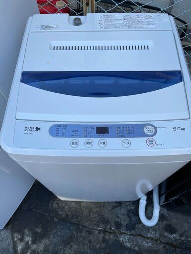 都内近郊無料で配送、設置いたします　2018年製　洗濯機　YAMADA　YWM-T50G1　5キロ　YA04