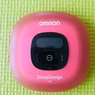 OMRONスリープデザインライフ　ピンク　眠り時計