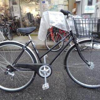 中古自転車１３７７　前後タイヤ新品！　２７インチ　６段ギヤ　オートライト 中古自転車1377 前後タイヤ新品！ 27インチ 6段ギヤ オート