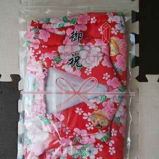 京都子供友禅　お被布　未使用新品