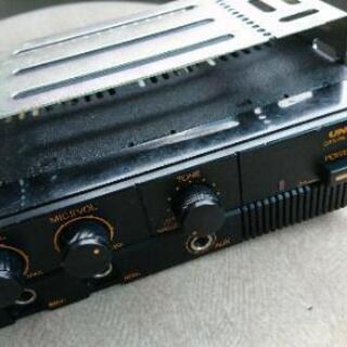 街宣用車載アンプ  ユニペックス60w   最大出力90w