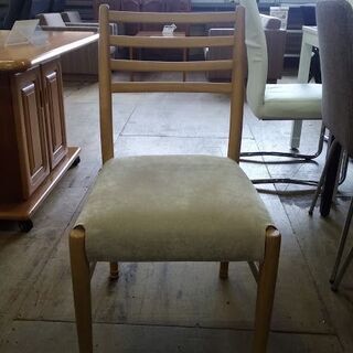 【店舗同時販売中】　ベルメゾン/千趣会　変形ダイニング４点セット　ナチュラルカラ―　【店頭ご来店購入限定】　