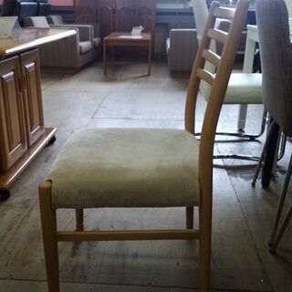 【店舗同時販売中】　ベルメゾン/千趣会　変形ダイニング４点セット　ナチュラルカラ―　【店頭ご来店購入限定】　