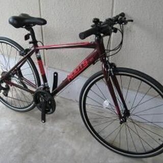 (新品大特価)アルミフレーム製クロスバイク（ルーツL21・シマノ製２１段変速）