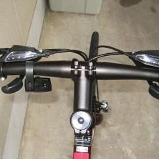 (新品大特価)アルミフレーム製クロスバイク（ルーツL21・シマノ製２１段変速）