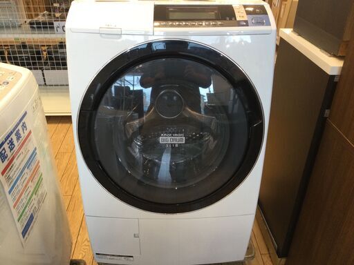 【安心6ヶ月保証付】ドラム式洗濯乾燥機 HITACHI BD-S8600L 10kg 2014年製 【トレファク桶川店】