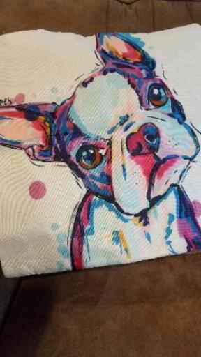 犬カラフルクッションカバー ふーこ 弥富のファブリック カバー カバー の中古あげます 譲ります ジモティーで不用品の処分