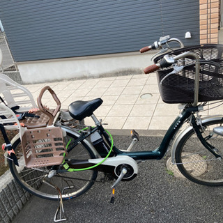 ブリヂストン　電動自転車　2人乗り