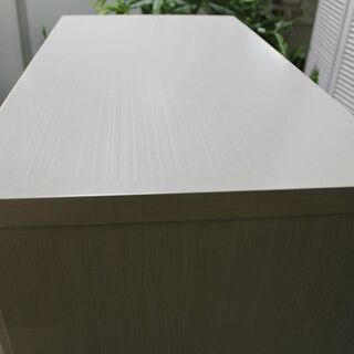 R2853) NITORI 中古ニトリ ミドルレンジボード ミランダ2 80 ホワイト 