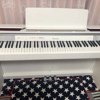 CASIO カシオ電子ピアノ PX-850WE 美品　稀有なホワ...