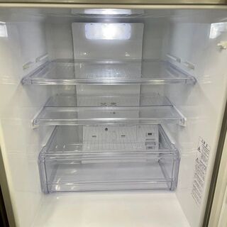 美品【 AQUA 】アクア 272L 3ドア ノンフロン冷凍冷蔵庫フレッシュ