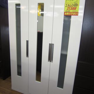 値下げしました】木製薄型2列6段チェスト【愛品倶楽部柏店】