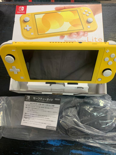 【美品】ニンテンドースイッチライト イエロー 2021/03/02