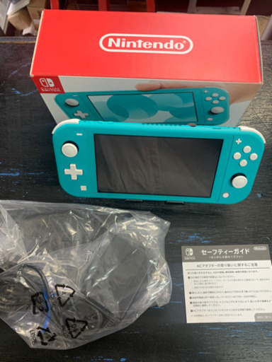 【美品】Nintendo Switch Lite ターコイズ 2021/03/02