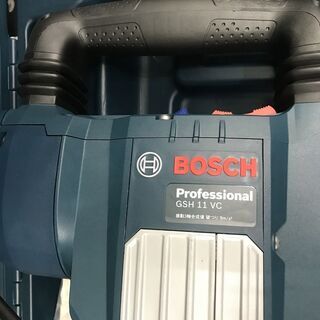 引取限定】ボッシュ 電動ハンマ GSH11VC【うるま市田場】