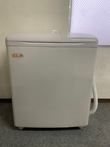 日立　2槽式 電気洗濯機　PS-H45L 19年製　4.5kg 良品