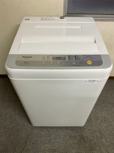 【3/12販売済 TM】新生活！ Panasonic パナソニック 全自動洗濯機　5.0kg 18年製　NA-F50B11 NS
