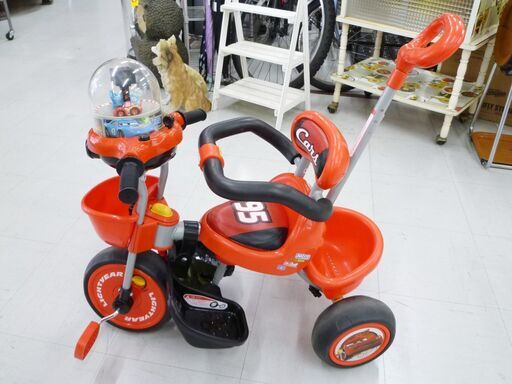 三輪車 カーズ レーシング アイデス Cars レッド 1.5歳~5歳未満 乗用玩具 苫小牧西店