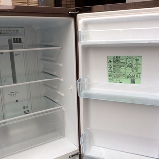 【RKGRE-576】特価！Panasonic/168L 2ドア冷凍冷蔵庫/NR-B179W-T/ブラウン/中古品/2016年製/当社より近隣無料配達！