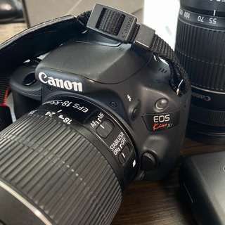 最終値下げ！Canon EOS KISS X7 Wズームキット 【SD付き】