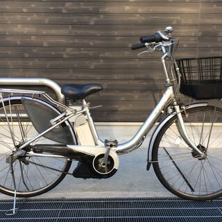 地域限定送料無料 ヤマハ パス 新基準 子供乗せ 8,1 シルバー ナチュラ