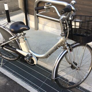 地域限定送料無料 ヤマハ パス 新基準 子供乗せ 8,1 シルバー ナチュラ 