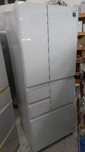 【愛品館江戸川店】シャープ6ドア474L冷凍冷蔵庫「SJ-GT47D」（2017年製）お問合せ番号：143-012993-007