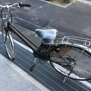 地域限定送料無料 パナソニック ビビ シティ 新基準 8AH 27インチ 茶