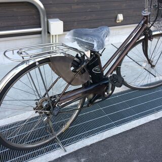 地域限定送料無料 パナソニック ビビ シティ 新基準 8AH 27インチ 茶