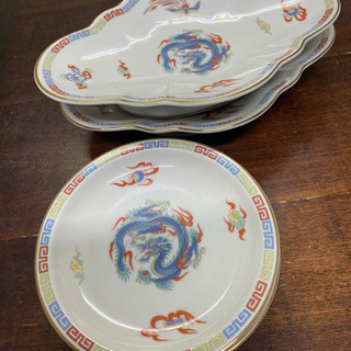 SANGO 三郷陶器　中華皿2種
