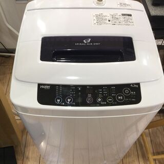 【安心6ヶ月保証付】全自動洗濯機 Haier JW-K42K 4...