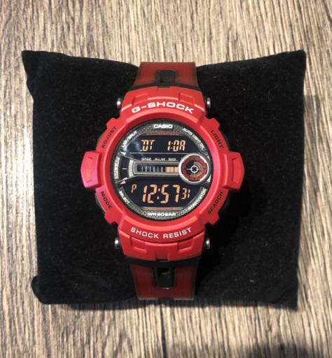 CASIO G-SHOCK   GD-200-4JF レッド   腕時計