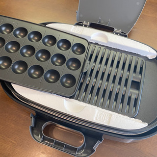 未使用】Panasonic ホットプレート NF-W300-S パナソニック たこ焼き