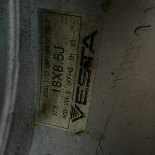 タイヤ、ホイール VESTA VERSUS18インチホイール 4本 CST風