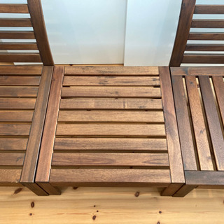 【IKEA】エップラロー 屋外用家具 3点セット