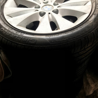 BMW純正ホイールとノーマルタイヤ
