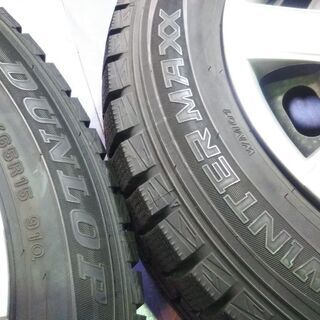 冬 アクセラ純正 2017年【富山】マツダ純正 ホイール 195/65R15 日本製 ダンロップ PREMACY プレマシー ATENZA アテンザ AXELA 中古4本