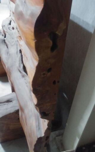 ☆値下げ中☆直接引き取り限定☆屋久杉一枚板☆重量感