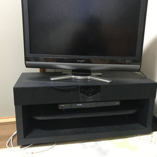 スピーカー付きテレビボード　あと1時間程で処分