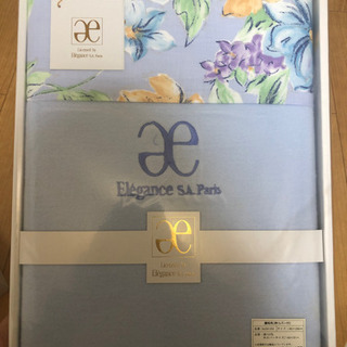 【ネット決済】Elégance S.A. Paris 綿毛布(衿...