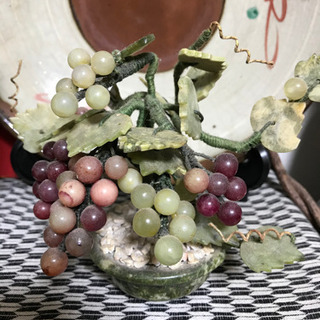 【ネット決済】値下げしました。石の盆栽　葡萄