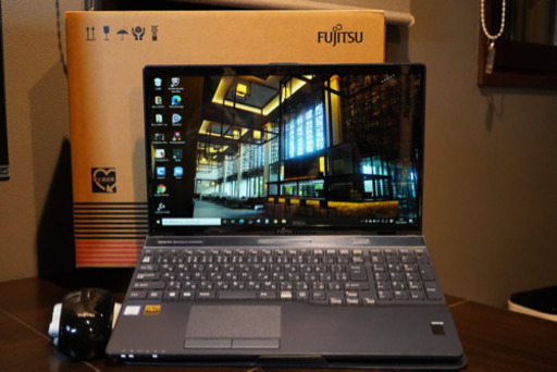 Corei7 メモリ増設 SSD搭載 富士通 FMVA77B3L 美品 動作サクサク