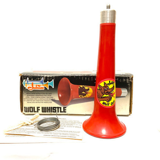 【美品】貴重 エアーホーン　アメリカ Jubilee no.5 wolf whistle jubilee ウルフホーン
